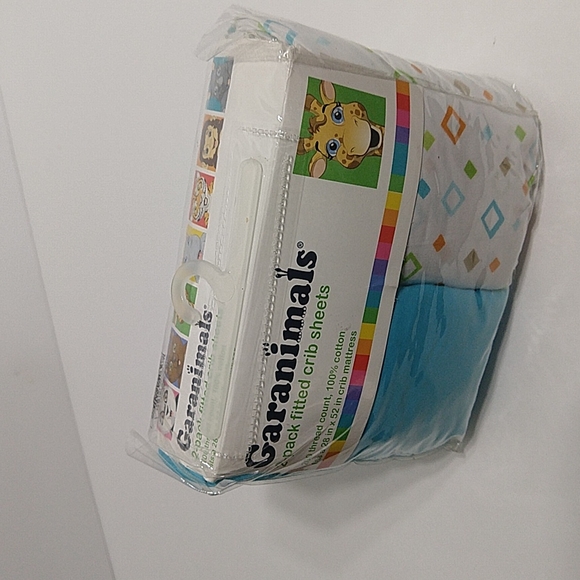 Garanimals 2-pack fitted baby crib sheets - Picture 7 of 9